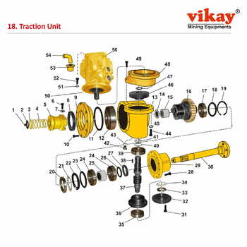 Traction Unit Atlas Copco Wagon Drill Parts