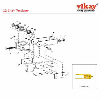 Chain Tensioner 3162047081 Replacement