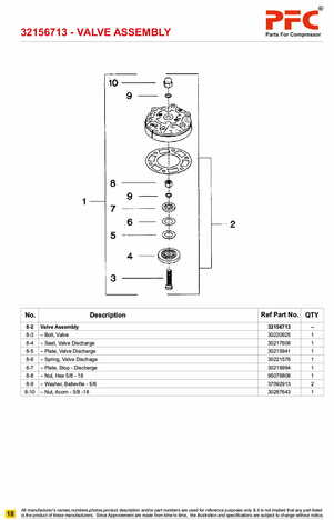 Valve Assembly 32156713 Replacement