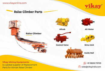 STH 5 L/LL Alimak Pneumatic Raise Climber Parts