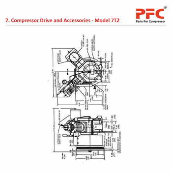 Compressor Drive And Accessories IR 7T2 Parts