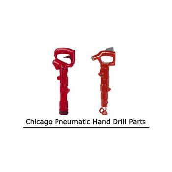 Chicago Pneumatic Hand Drill Parts