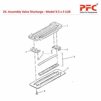 Valve Discharge IR 9 1/2 x 5 ESV LUB Parts