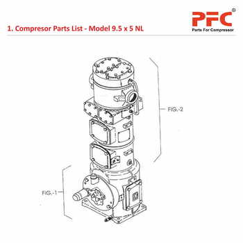 Compressor Parts List IR 9 1/2 x 5 ESV NL Parts