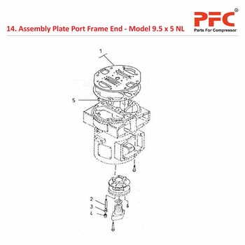Plate Port Frame End IR 9 1/2 x 5 ESV NL Parts