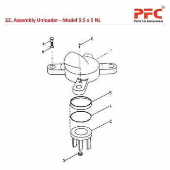 Assembly Unloader IR 9 1/2 x 5 ESV NL Parts