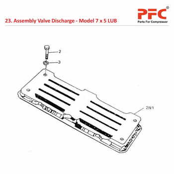 Assly Valve Discharge IR 7 x 5 ESV LUB Parts