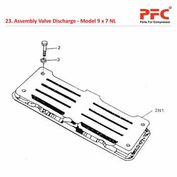 Valve Discharge IR 9 x 7 ESV NL Compressor Parts