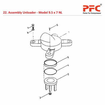 Unloader IR 9 1/2 x 7 ESV NL Air Compressor Parts