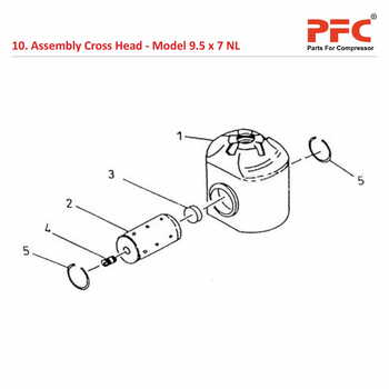 Cross Head IR 9 1/2 x 7 ESV NL Air Compressor Parts