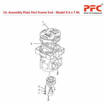 Plate Port Frame End IR 9 1/2 x 7 ESV NL Parts