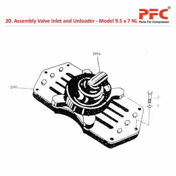 Valve Inlet & Unloader IR 9 1/2 x 7 ESV NL Parts