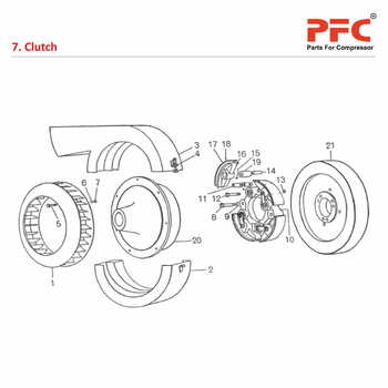 Clutch - Atlas Copco Air Compressor Parts