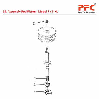 Rod Piston IR 7 x 5 ESV NL Air Compressor Parts