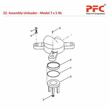 Unloader IR 7 x 5 ESV NL Compressor Parts