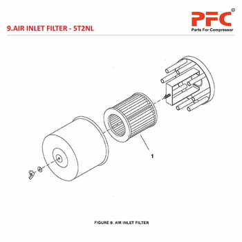 Air Inlet Filter IR 5T2 NL Air Compressor Parts