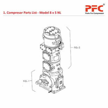 Compressor Parts List IR 8 x 5 ESV NL Parts