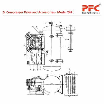 Compressor Drive and Accessories IR 242 Parts