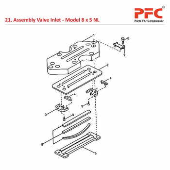 Valve Inlet IR 8 x 5 ESV NL Air Compressor Parts