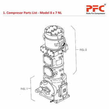 Compressor Parts List IR 8 x 7 ESV NL Compressor Parts