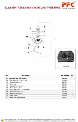 Valve Assy. LP 32228389 Replacement