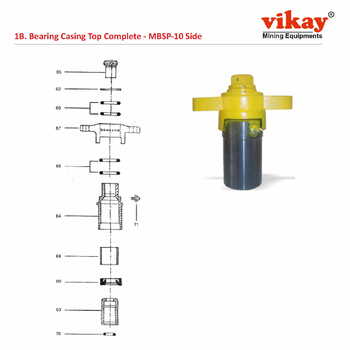 Bearing Casing Top Complete M9030